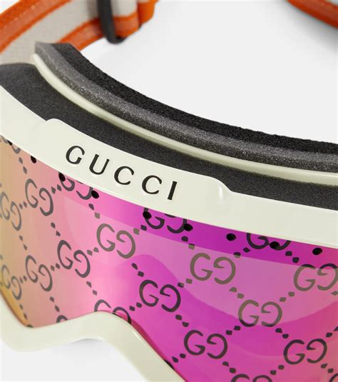 gucci ski googles yellow|Gucci ski goggles black.